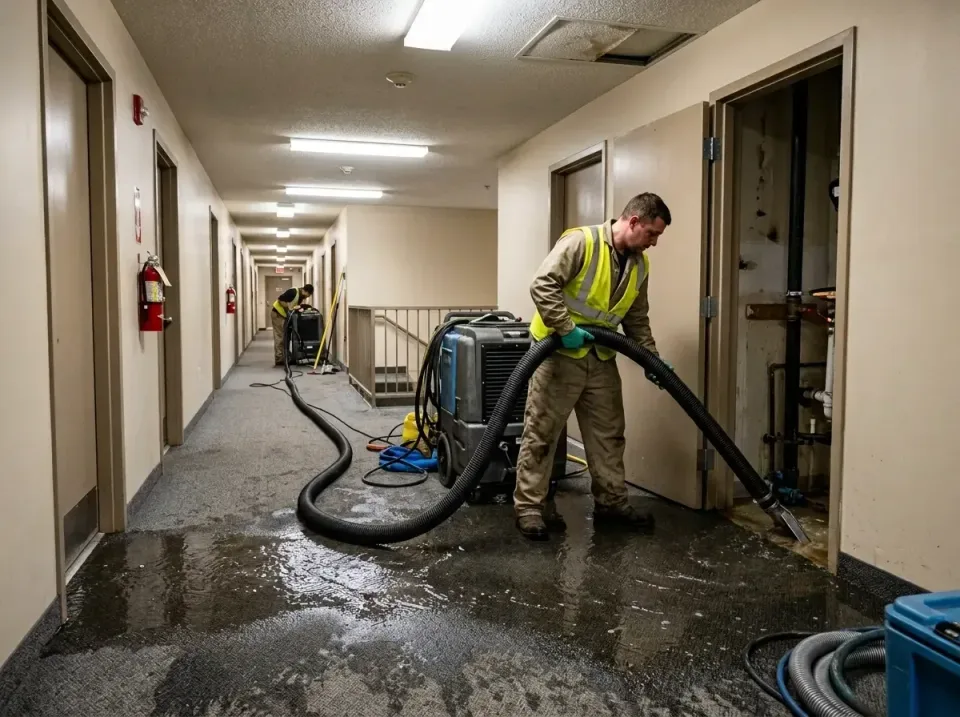 multi-unit-apartment-hallway-f-005 — frequently asked questions, Emergency Burst Pipe Water Extraction & Removal in Bonny Do…